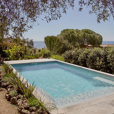 Villa Il Polpo Nero L Vue - 5 & 5 Salles De Bain - Piscine, Rooftop Porto Columbu - Perd'E Sali